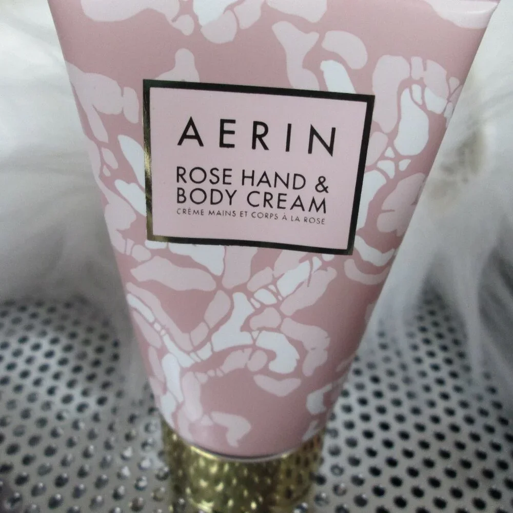 AERIN Rose hand & Body Cream 1 fl oz. NEW Luxurious - Picture 2 of 3